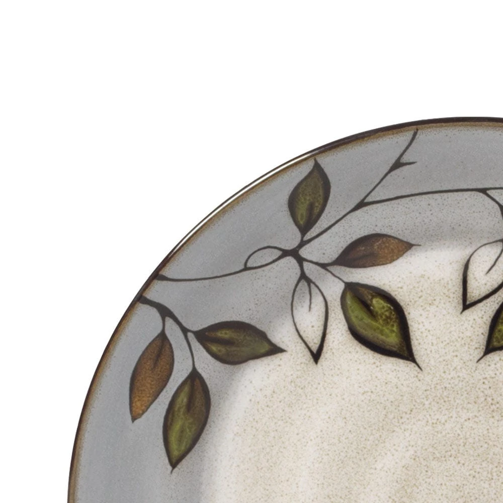 Rustic Leaves Set Of 4 Salad Plates 5 Rustic Leaves Set Of 4 Salad Plates - Image 3