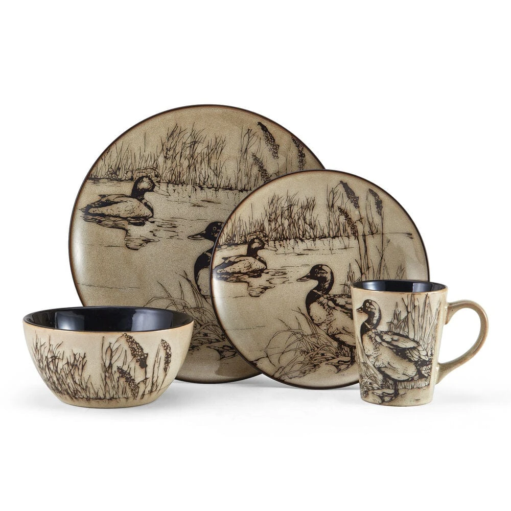 Mossy Oak Animal Print 16 Piece Dinnerware Set, Service For 4 9 Mossy Oak Animal Print 16 Piece Dinnerware Set, Service For 4 - Image 7
