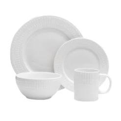 Cassandra 16 Piece Dinnerware Set, Service For 4 19 Cassandra 16 Piece Dinnerware Set, Service For 4 -Kitchen Utensils 5189226 cassandra 4pps silo