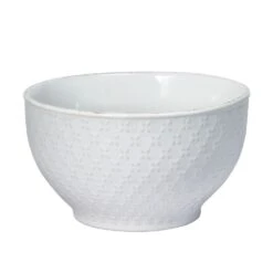 French Lace Set Of 4 White Soup Cereal Bowls 7 French Lace Set Of 4 White Soup Cereal Bowls -Kitchen Utensils 5211119 1