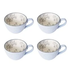 Gabriela Gray 16 Piece Dinnerware Set, Service For 4 -Kitchen Utensils 5216945 CO4