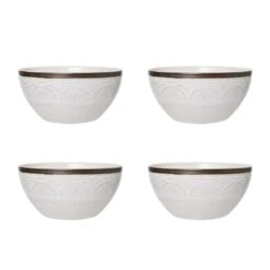 Promenade Scroll 16 Piece Dinnerware Set, Service For 4 11 Promenade Scroll 16 Piece Dinnerware Set, Service For 4 -Kitchen Utensils 5217018 CO1