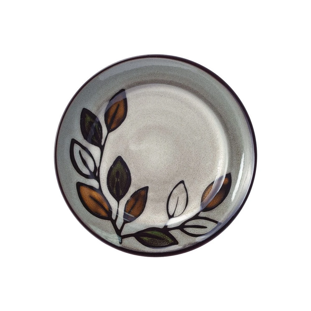 Rustic Leaves Set Of 4 Appetizer Plates 5 Rustic Leaves Set Of 4 Appetizer Plates - Image 3