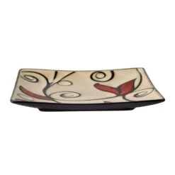 Belmont Set Of 4 Square Red Vine Salad Plates -Kitchen Utensils 5231304 2 f1c91d8d 4556 4a2a 8f3d 44da47c644ec