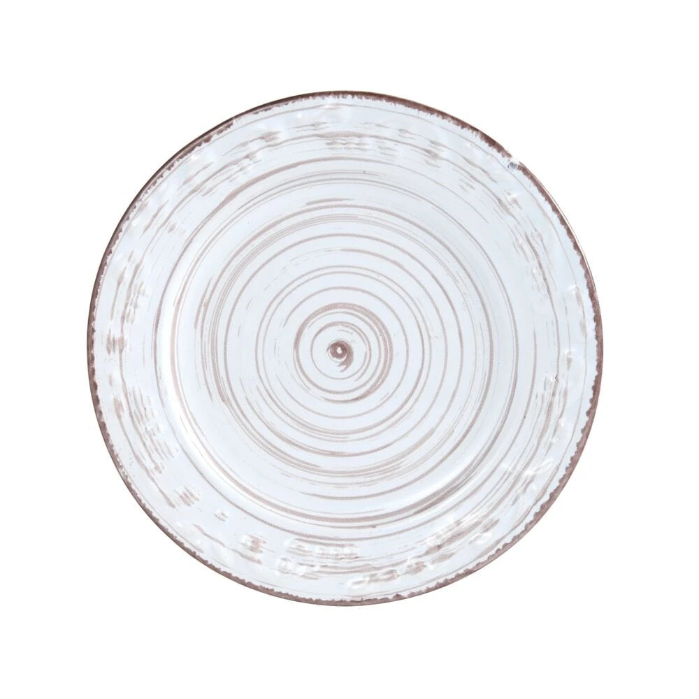 Trellis White Set Of 4 Appetizer Plates 5 Trellis White Set Of 4 Appetizer Plates - Image 3