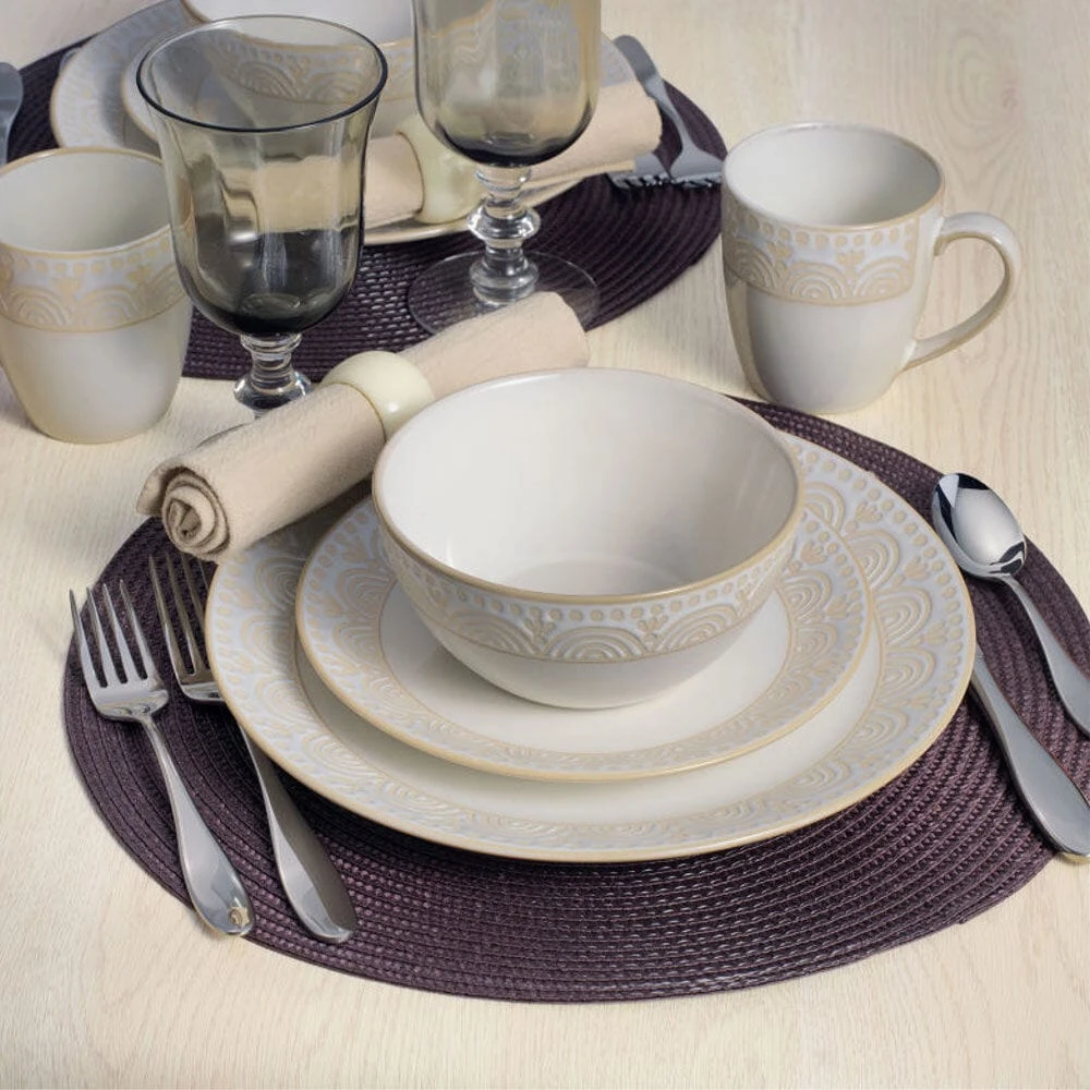 Amelia 16 Piece Dinnerware Set, Service For 4 4 Amelia 16 Piece Dinnerware Set, Service For 4 - Image 2