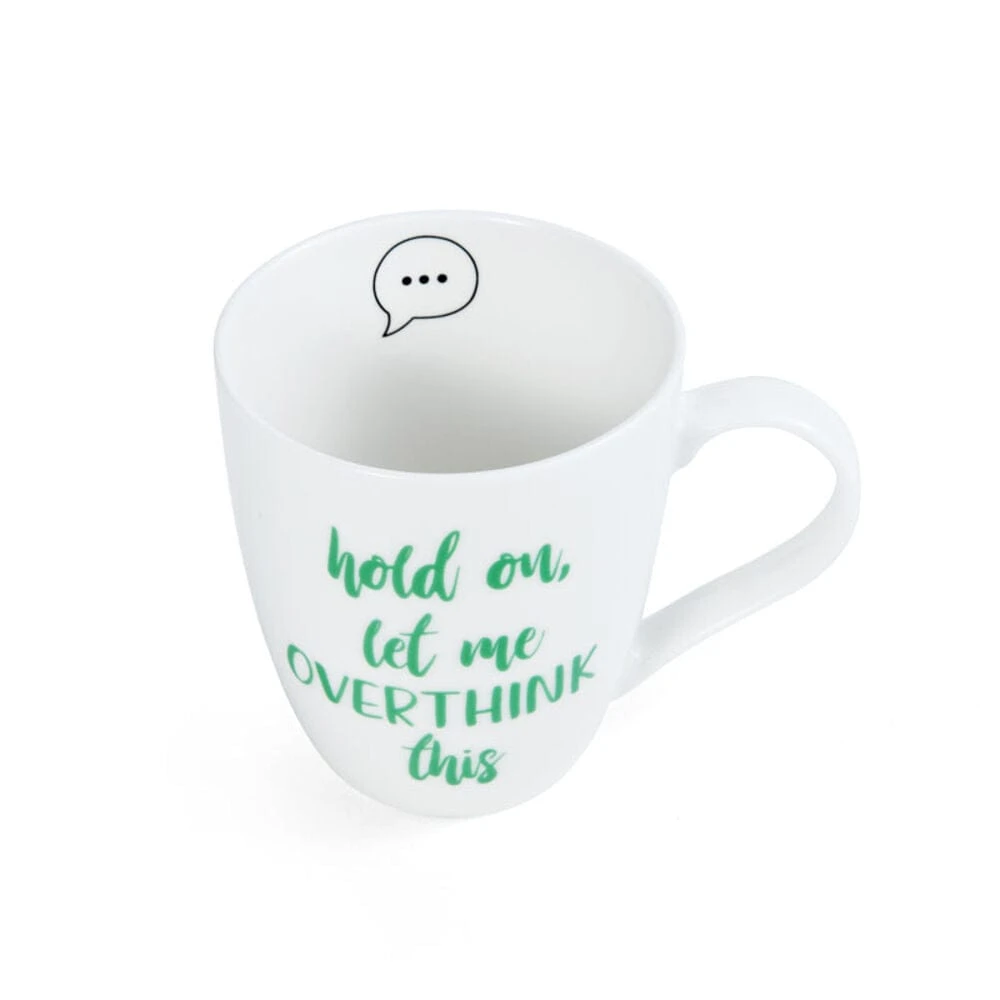Sentiment Mugs Let Me Overthink This Mug 3 Sentiment Mugs Let Me Overthink This Mug - Image 2