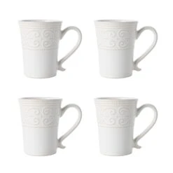 Abby White 16 Piece Dinnerware Set, Service For 4 15 Abby White 16 Piece Dinnerware Set, Service For 4 -Kitchen Utensils 5267392 CO1