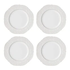Abby White 16 Piece Dinnerware Set, Service For 4 12 Abby White 16 Piece Dinnerware Set, Service For 4 -Kitchen Utensils 5267392 CO3