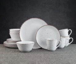 Bumble Bee White 16 Piece Dinnerware Set, Service For 4 13 Bumble Bee White 16 Piece Dinnerware Set, Service For 4 -Kitchen Utensils 5274285 Web Lifestyle 2