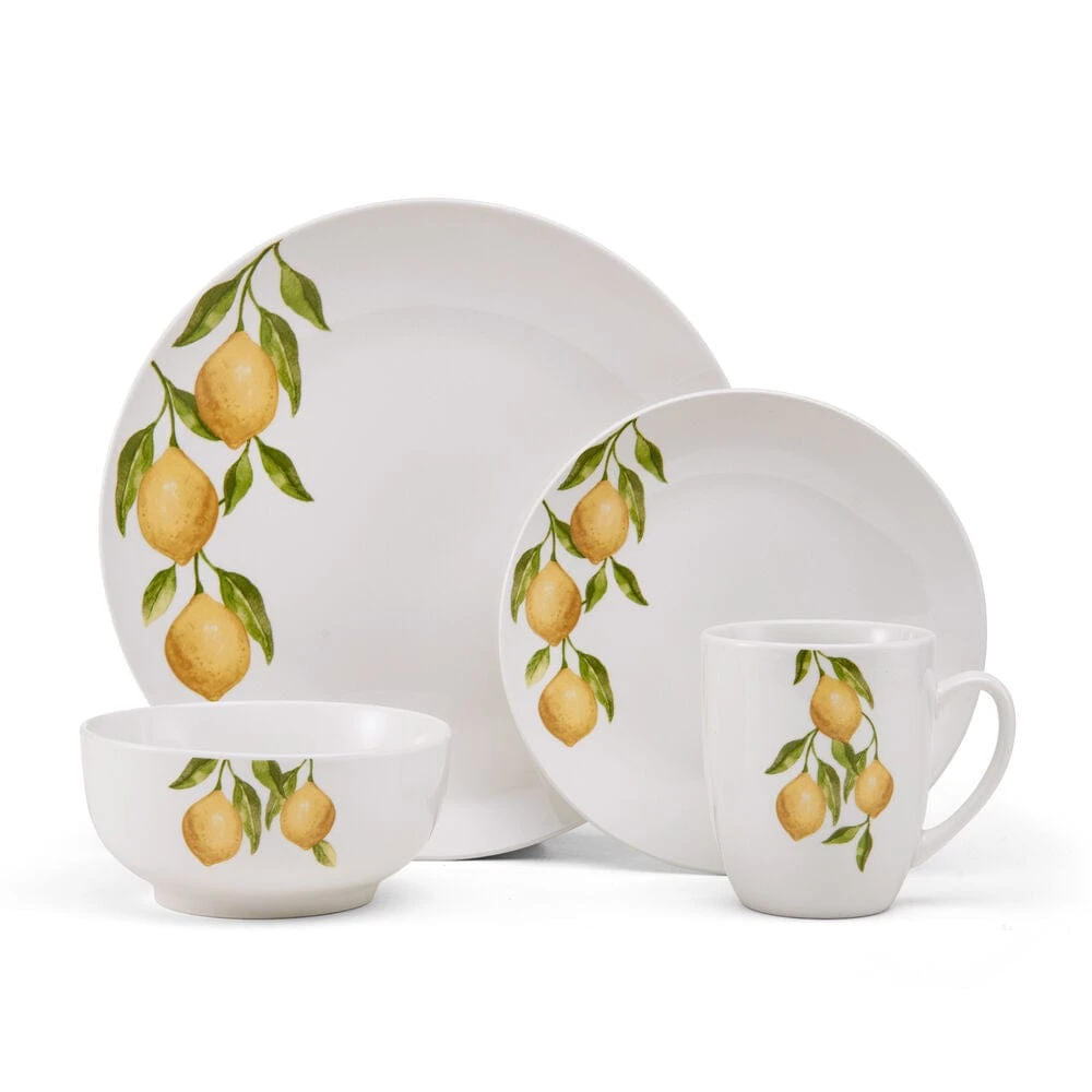 Lemons 16 Piece Dinnerware Set, Service For 4 11 Lemons 16 Piece Dinnerware Set, Service For 4 - Image 9