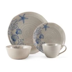Southport 16 Piece Dinnerware Set, Service For 4 25 Southport 16 Piece Dinnerware Set, Service For 4 -Kitchen Utensils 5281352 Southport 4pc silo