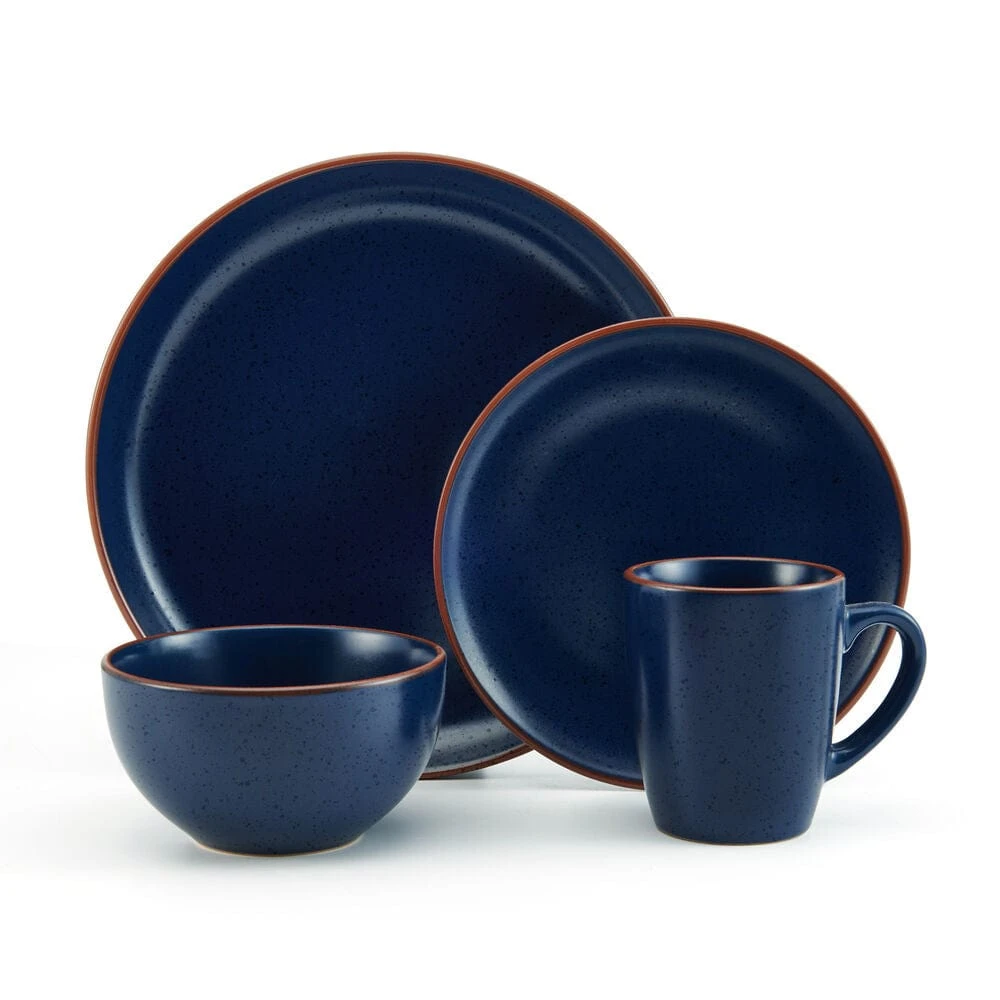 Hunter Blue 16 Piece Dinnerware Set, Service For 4 12 Hunter Blue 16 Piece Dinnerware Set, Service For 4 - Image 10