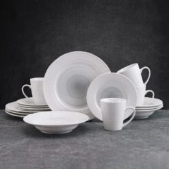 Annie Gray 16 Piece Dinnerware Set, Service For 4 13 Annie Gray 16 Piece Dinnerware Set, Service For 4 -Kitchen Utensils 5286602 Annie Gray 16pc lifestyle 1