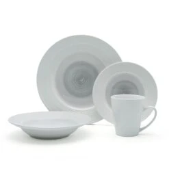 Annie Gray 16 Piece Dinnerware Set, Service For 4 21 Annie Gray 16 Piece Dinnerware Set, Service For 4 -Kitchen Utensils 5286602 Annie Gray 4pc silo