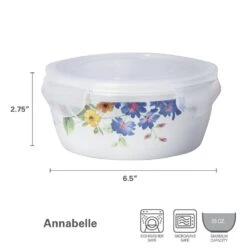 Annabelle Storage Bowl With Lid -Kitchen Utensils 5287938 dimensions 01
