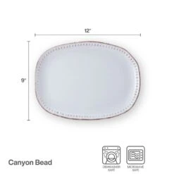 Canyon Bead Rectangular Platter 9 Canyon Bead Rectangular Platter -Kitchen Utensils 5291841 infographic