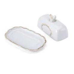 Farmhouse Hen Covered Butter Dish 12 Farmhouse Hen Covered Butter Dish -Kitchen Utensils 5292951 3Q1