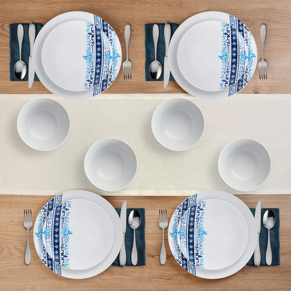 Michele 12 Piece Dinnerware Set, Service For 4 4 Michele 12 Piece Dinnerware Set, Service For 4 - Image 2