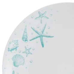 Tahiti 12 Piece Dinnerware Set, Service For 4 -Kitchen Utensils 5293648 SN Tahiti dinnerplate closeup