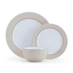 Grayson Taupe 12 Piece Dinnerware Set, Service For 4 19 Grayson Taupe 12 Piece Dinnerware Set, Service For 4 -Kitchen Utensils 5296694 GraysonTaupe 3pc