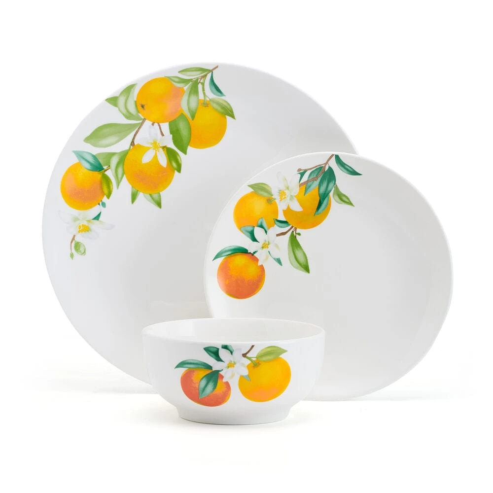 Oranges 12 Piece Dinnerware Set, Service For 4 11 Oranges 12 Piece Dinnerware Set, Service For 4 - Image 9