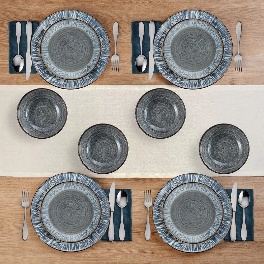 Jamie 12 Piece Dinnerware Set, Service For 4 4 Jamie 12 Piece Dinnerware Set, Service For 4 - Image 2