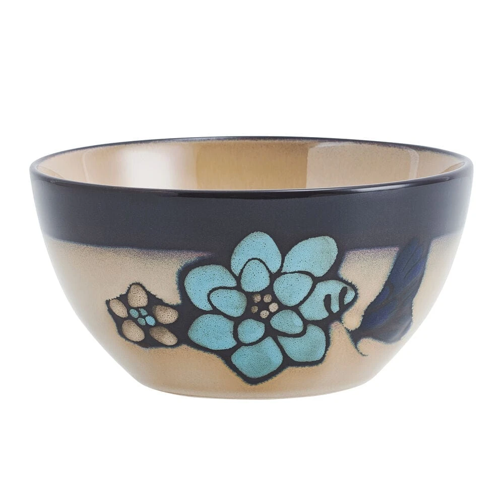 Painted Butterfly Blue 12 Piece Dinnerware Set, Service For 4 10 Painted Butterfly Blue 12 Piece Dinnerware Set, Service For 4 - Image 8