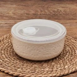 Chateau Cream Set Of 2 Storage Bowls With Lids 10 Chateau Cream Set Of 2 Storage Bowls With Lids -Kitchen Utensils 5297030 Chateau Bowl Lifestyle Angle