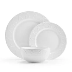Jules 12 Piece Dinnerware Set, Service For 4 19 Jules 12 Piece Dinnerware Set, Service For 4 -Kitchen Utensils 5297460 Jules 3pc