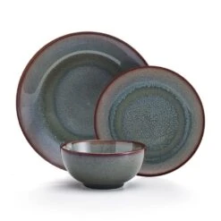 Mackensie 12 Piece Dinnerware Set, Service For 4 19 Mackensie 12 Piece Dinnerware Set, Service For 4 -Kitchen Utensils 5305444 FR mackensie12pcdinnerwareset