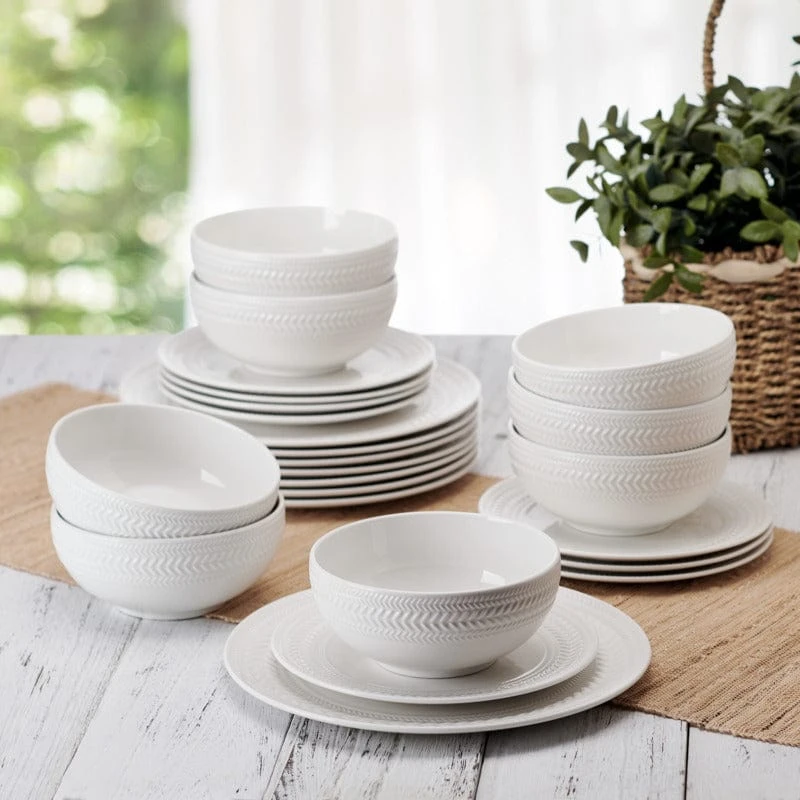 Josephine 24 Piece Dinnerware Set, Service For 8 5 Josephine 24 Piece Dinnerware Set, Service For 8 - Image 3