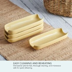 Callie Yellow Set Of 4 Corn Dishes 14 Callie Yellow Set Of 4 Corn Dishes -Kitchen Utensils Callie Yellow Set Of 4 Corn Dishes 5293888 6