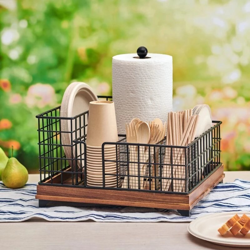 Grid Hostess Picnic Storage Caddy 5 Grid Hostess Picnic Storage Caddy - Image 3