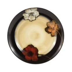 Painted Poppies 16 Piece Dinnerware Set, Service For 4 -Kitchen Utensils Painted Poppies 16 Piece Dinnerware Set Service for 4 5217165 4