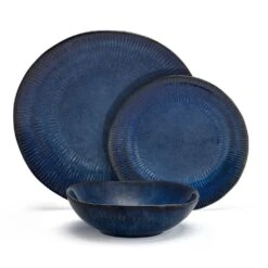 Racheal 12 Piece Dinnerware Set, Service For 4 19 Racheal 12 Piece Dinnerware Set, Service For 4 -Kitchen Utensils Rachael Blue 12 Piece Dinnerware Set 5312991 7