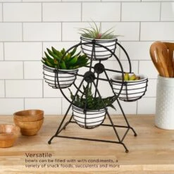 Ferris Wheel Entertaining Dip Bowl Serving Caddy 12 Ferris Wheel Entertaining Dip Bowl Serving Caddy -Kitchen Utensils Rotating Entertaining Caddy 5312721 6 236c6661 cc86 4e38 849e 0f9fd0ee5700