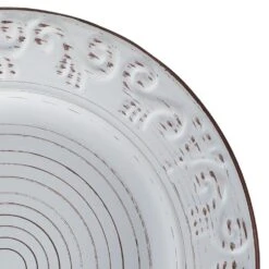 Trellis White 12 Piece Dinnerware Set, Service For 4 -Kitchen Utensils Trellis White 12 Piece Dinnerware Set Service for 4 5293669 6