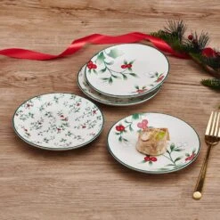 Winterberry® Set Of 4 Appetizer Plates, 6 Inch -Kitchen Utensils Winterberry Set of 4 Appetizer Plates 5295768 3