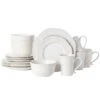 Abby White 16 Piece Dinnerware Set, Service For 4 1 Abby White 16 Piece Dinnerware Set, Service For 4 -Kitchen Utensils abby white 16 piece dinnerware set service for 4 5267392 1