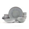 Arlie Gray 12 Piece Dinnerware Set, Service For 4 -Kitchen Utensils arlie gray 12 piece dinnerware set service for 4 5291360 1
