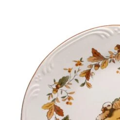 Autumn Berry Set Of 8 Turkey Salad Plates -Kitchen Utensils autumn berry set of 8 turkey salad plates K85152689 2