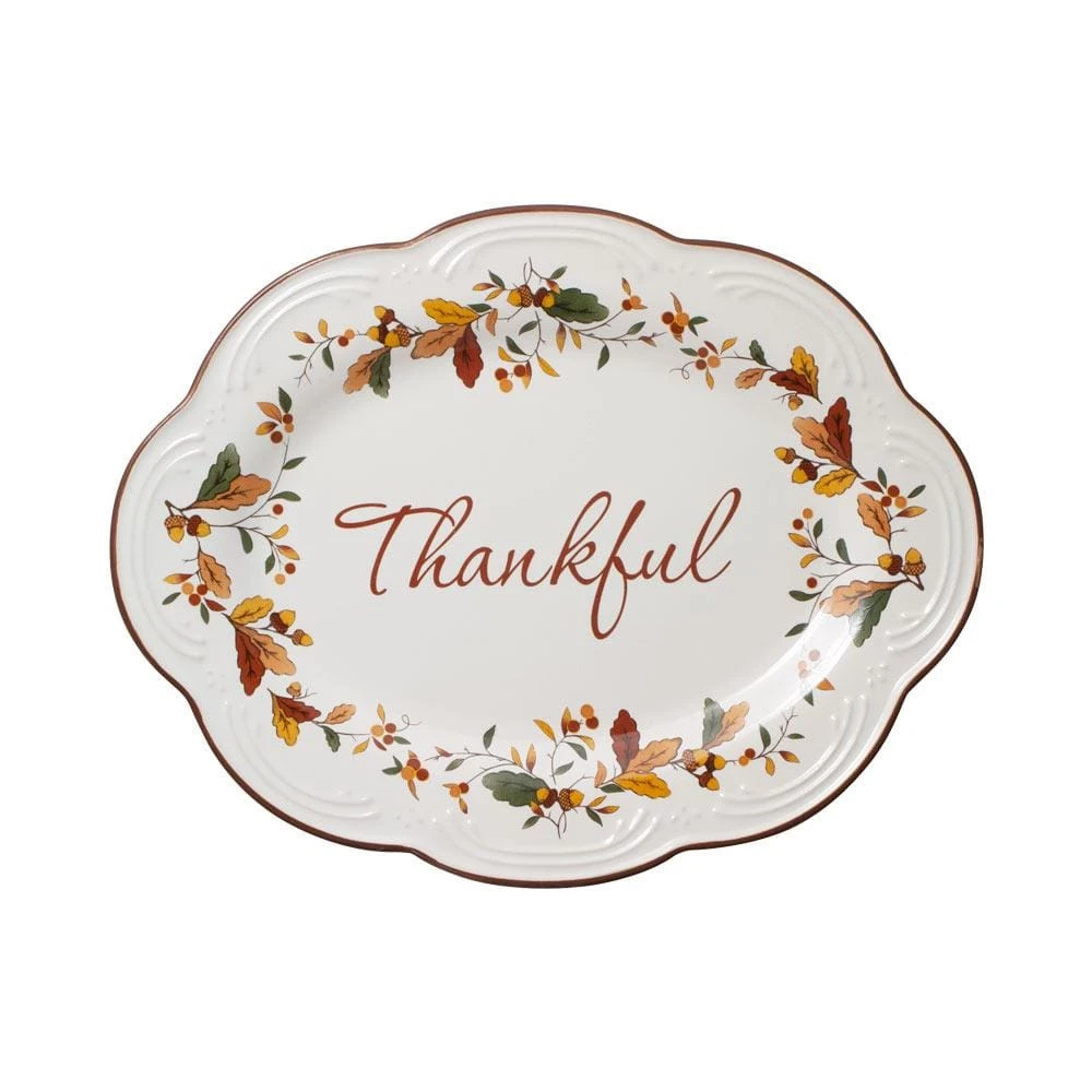 Autumn Berry Small Oval Platter 3 Autumn Berry Small Oval Platter