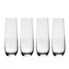 Scott Living Axis Set Of 4 Stemless Flute Glasses -Kitchen Utensils axis set of 4 stemless flute glasses 5282354 1