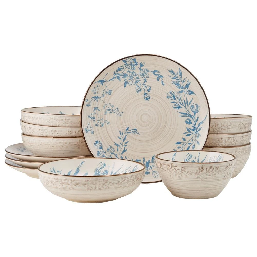 Bella 12 Piece Dinnerware Set, Service For 4 3 Bella 12 Piece Dinnerware Set, Service For 4