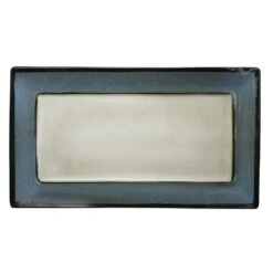 Belmont Blue Rectangular Platter
