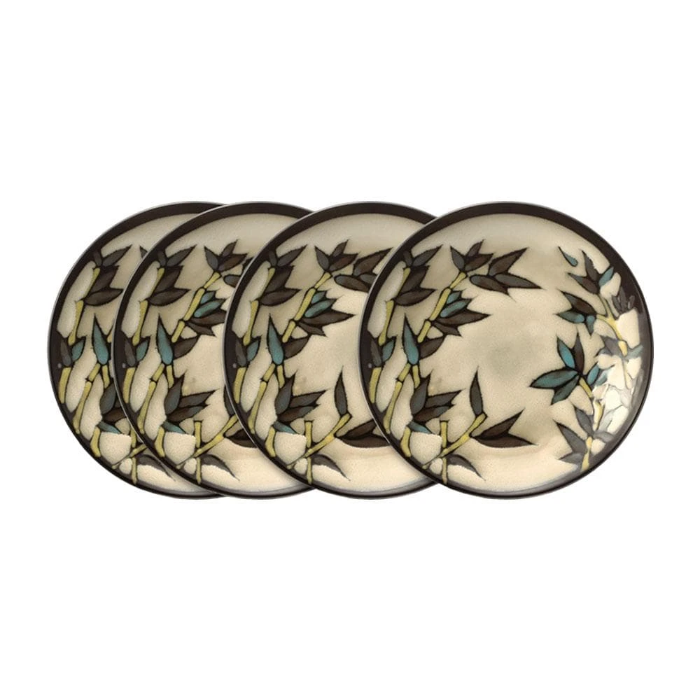 Belmont Set Of 4 Round Stalks Salad Plates 3 Belmont Set Of 4 Round Stalks Salad Plates