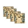 Belmont Set Of 4 Square Leaves Salad Plates -Kitchen Utensils belmont set of 4 square leaves salad plates K45091054 1