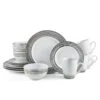 Bryson White 16 Piece Dinnerware Set, Service For 4 2 Bryson White 16 Piece Dinnerware Set, Service For 4 -Kitchen Utensils bryson 16 piece dinnerware set service for 4 5281322 1