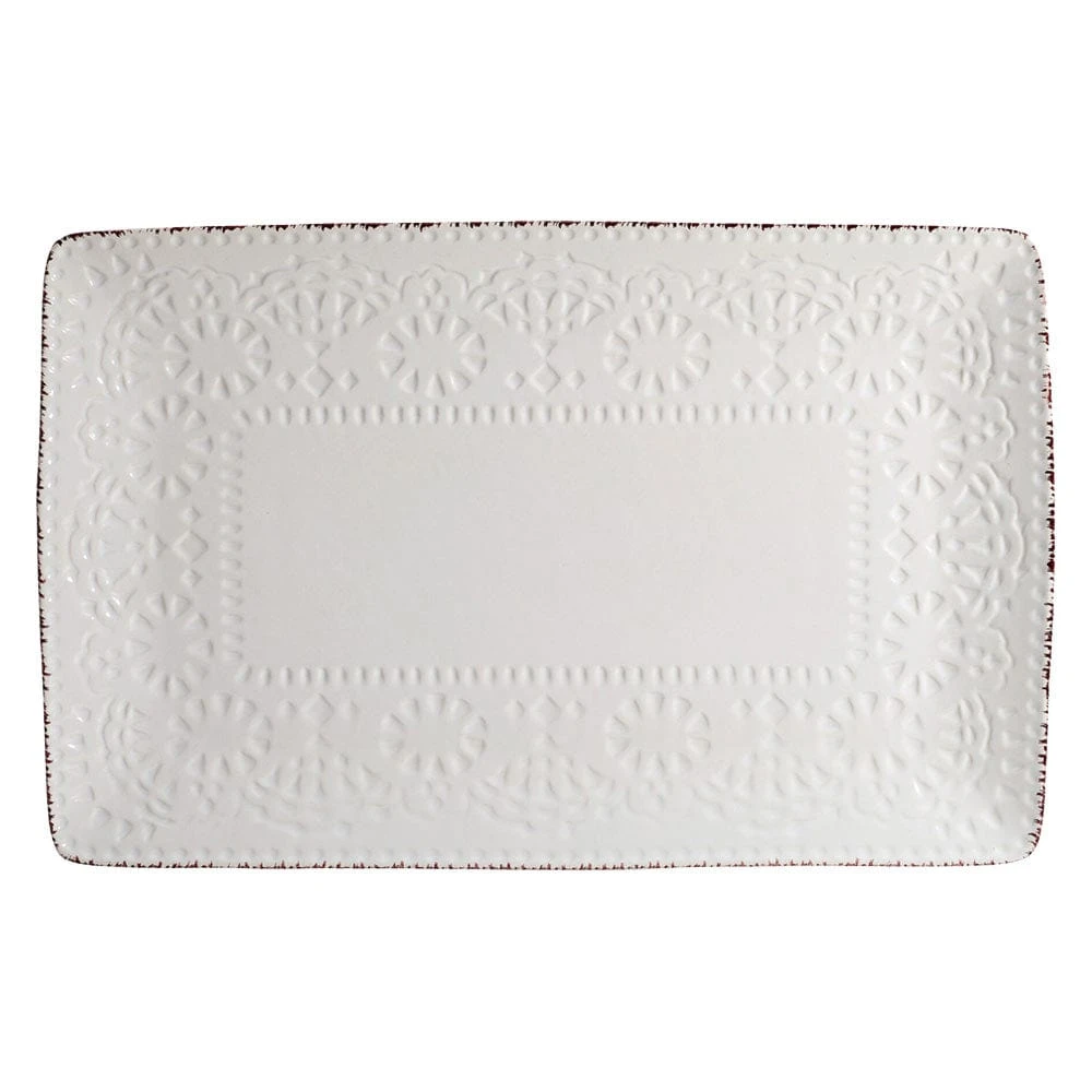 Chateau Cream Rectangular Platter 3 Chateau Cream Rectangular Platter
